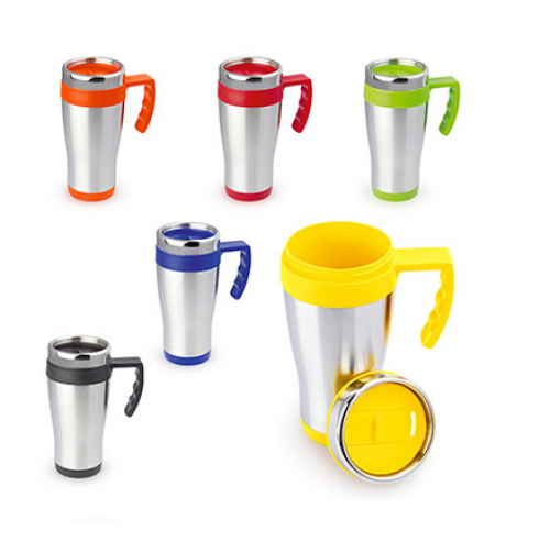 Mug en Acero Spike 450ml.
